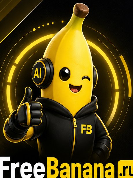 FreeBanana — банан в наушниках